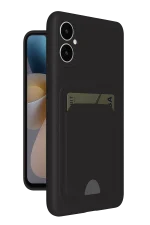 Newface Samsung Galaxy A05 Kelvin Kartvizitli Silikon - Siyah