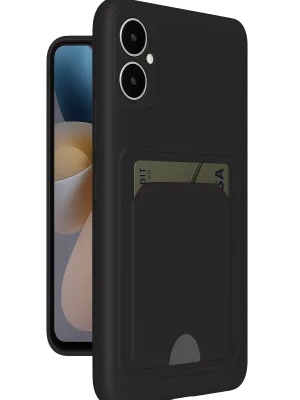 Newface Samsung Galaxy A05 Kelvin Kartvizitli Silikon - Siyah