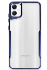 Newface Samsung Galaxy A05 Kılıf Boyi Silikon Kapak - Lacivert