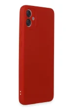 Newface Samsung Galaxy A05 Kılıf First Silikon - Kırmızı - Görsel 2