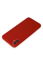 Newface Samsung Galaxy A05 Kılıf First Silikon - Kırmızı - Görsel 3