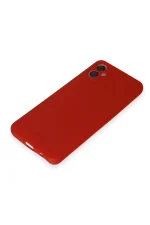 Newface Samsung Galaxy A05 Kılıf First Silikon - Kırmızı - Görsel 4