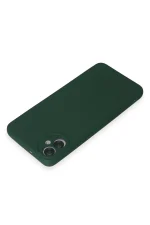 Newface Samsung Galaxy A05 Kılıf First Silikon - Koyu Yeşil - Görsel 3