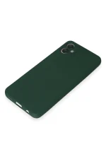 Newface Samsung Galaxy A05 Kılıf First Silikon - Koyu Yeşil - Görsel 4