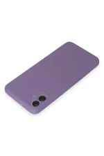 Newface Samsung Galaxy A05 Kılıf First Silikon - Lila - Görsel 3