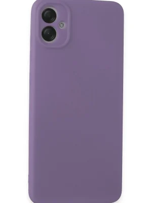 Newface Samsung Galaxy A05 Kılıf First Silikon - Lila