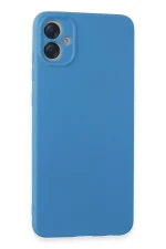 Newface Samsung Galaxy A05 Kılıf First Silikon - Mavi