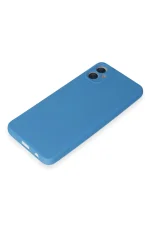 Newface Samsung Galaxy A05 Kılıf First Silikon - Mavi - Görsel 4