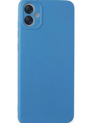 Newface Samsung Galaxy A05 Kılıf First Silikon - Mavi