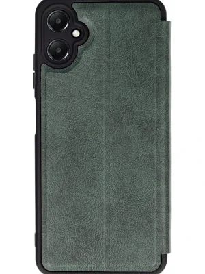 Newface Samsung Galaxy A05 Kılıf Flip Cover - Koyu Yeşil