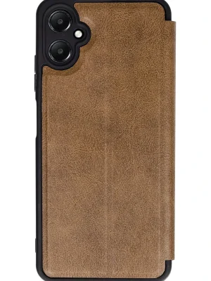 Newface Samsung Galaxy A05 Kılıf Flip Cover - Taba