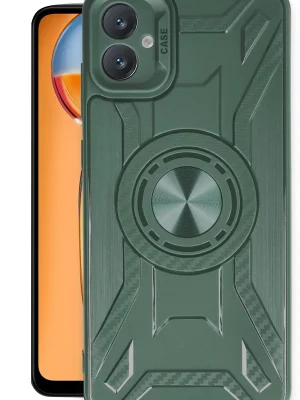 Newface Samsung Galaxy A05 Kılıf Lincoln Silikon - Koyu Yeşil