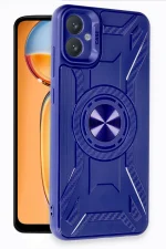 Newface Samsung Galaxy A05 Kılıf Lincoln Silikon - Lacivert - Görsel 2