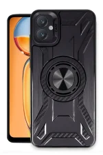 Newface Samsung Galaxy A05 Kılıf Lincoln Silikon - Siyah