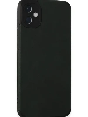 Newface Samsung Galaxy A05 Kılıf Loop Deri Silikon - Yeşil