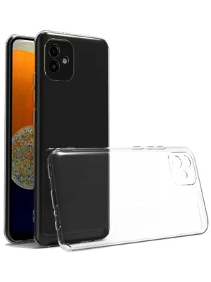 Newface Samsung Galaxy A05 Kılıf Lüx Şeffaf Silikon