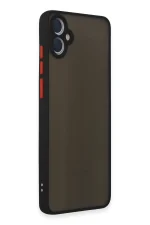 Newface Samsung Galaxy A05 Kılıf Montreal Silikon Kapak - Siyah - Görsel 2