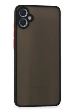 Newface Samsung Galaxy A05 Kılıf Montreal Silikon Kapak - Siyah