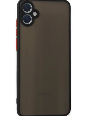 Newface Samsung Galaxy A05 Kılıf Montreal Silikon Kapak - Siyah