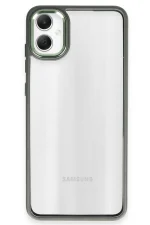 Newface Samsung Galaxy A05 Kılıf Power Silikon - Koyu Yeşil