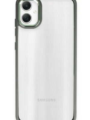 Newface Samsung Galaxy A05 Kılıf Power Silikon - Koyu Yeşil