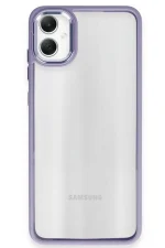 Newface Samsung Galaxy A05 Kılıf Power Silikon - Lila