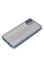 Newface Samsung Galaxy A05 Kılıf Razer Lensli Silikon - Lacivert - Görsel 4