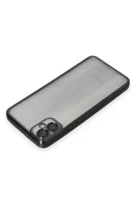 Newface Samsung Galaxy A05 Kılıf Razer Lensli Silikon - Siyah - Görsel 3