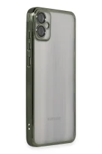 Newface Samsung Galaxy A05 Kılıf Razer Lensli Silikon - Yeşil - Görsel 2