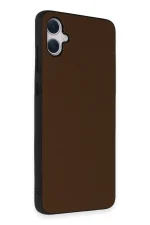 Newface Samsung Galaxy A05 Kılıf Taft Kapak - Kahverengi