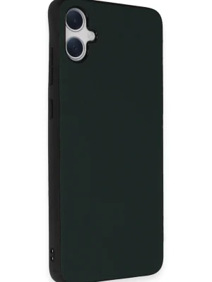 Newface Samsung Galaxy A05 Kılıf Taft Kapak - Koyu Yeşil