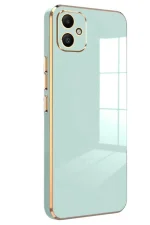 Newface Samsung Galaxy A05 Kılıf Volet Silikon - Açık Yeşil