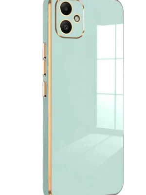 Newface Samsung Galaxy A05 Kılıf Volet Silikon - Açık Yeşil