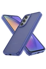 Newface Samsung Galaxy A05S Kılıf Elegant Kapak - Açık Mavi
