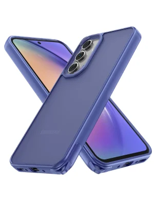 Newface Samsung Galaxy A05S Kılıf Elegant Kapak - Açık Mavi