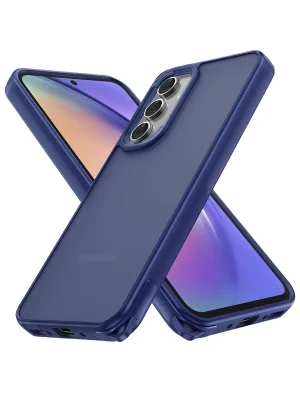 Newface Samsung Galaxy A05S Kılıf Elegant Kapak - Lacivert