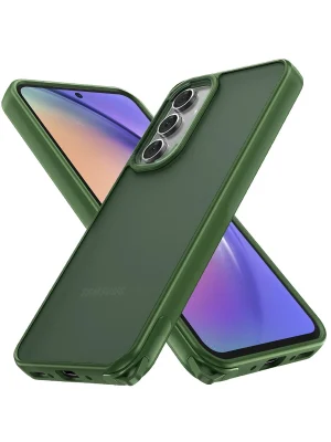 Newface Samsung Galaxy A05S Kılıf Elegant Kapak - Yeşil