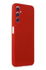 Newface Samsung Galaxy A05S Kılıf First Silikon - Kırmızı - Görsel 2