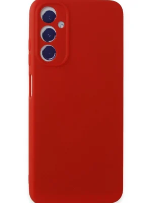 Newface Samsung Galaxy A05S Kılıf First Silikon - Kırmızı