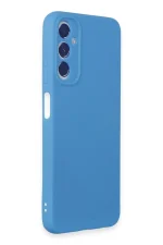 Newface Samsung Galaxy A05S Kılıf First Silikon - Mavi - Görsel 2
