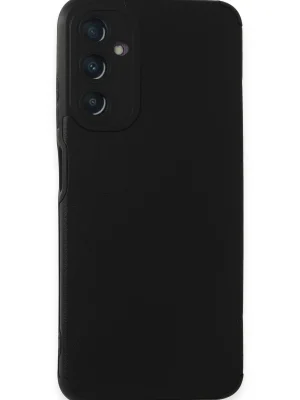 Newface Samsung Galaxy A05S Kılıf Loop Deri Silikon - Siyah