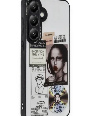 Newface Samsung Galaxy A05S Kılıf Mirror Desenli Kapak - Mirror - 2