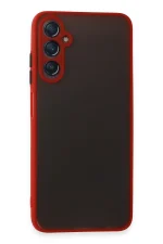 Newface Samsung Galaxy A05S Kılıf Montreal Silikon Kapak - Kırmızı