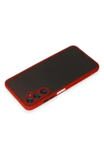 Newface Samsung Galaxy A05S Kılıf Montreal Silikon Kapak - Kırmızı - Görsel 3