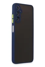 Newface Samsung Galaxy A05S Kılıf Montreal Silikon Kapak - Lacivert - Görsel 2