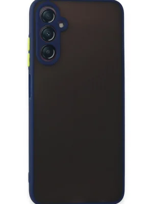 Newface Samsung Galaxy A05S Kılıf Montreal Silikon Kapak - Lacivert