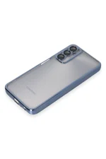 Newface Samsung Galaxy A05S Kılıf Razer Lensli Silikon - Açık Mavi - Görsel 4