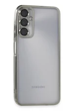 Newface Samsung Galaxy A05S Kılıf Razer Lensli Silikon - Gümüş