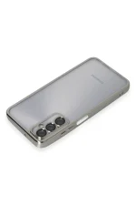 Newface Samsung Galaxy A05S Kılıf Razer Lensli Silikon - Gümüş - Görsel 3