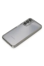 Newface Samsung Galaxy A05S Kılıf Razer Lensli Silikon - Gümüş - Görsel 4